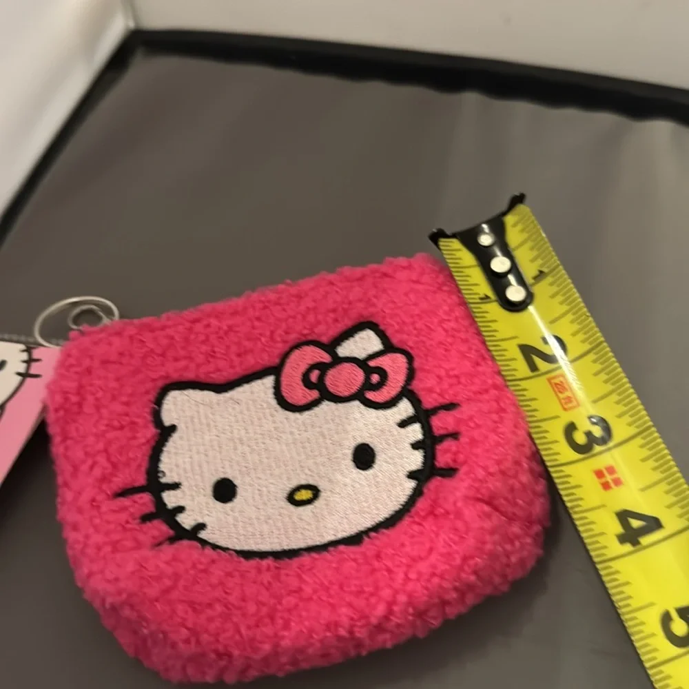 Hello‎ Kitty Fuchsia Pink Plush Pouch